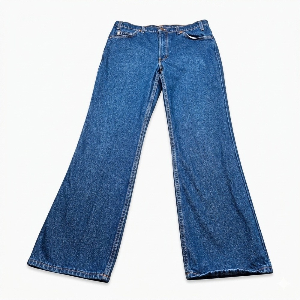 Vtg Levis 517 Orange Tab Jeans 36x30 Made In Usa Aug … - Gem